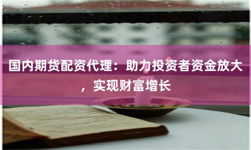 国内期货配资代理：助力投资者资金放大，实现财富增长